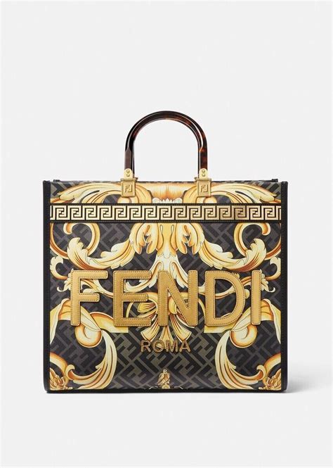 versace fendi bags|Versace Fendi collaboration.